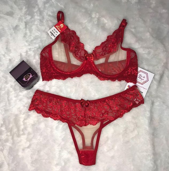 Conjunto Tule Red
